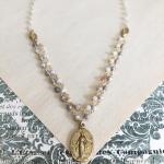 Abigail Miraculous Medal Necklace