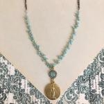 Angela Miraculous Medal Necklace