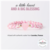 Children's Pink Heart Holy Water Bracelet