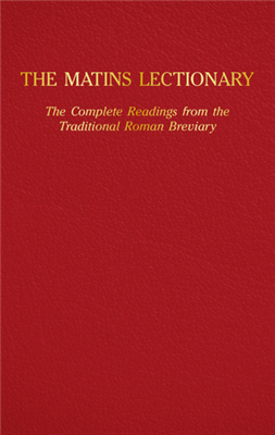 The Matins Lectionary