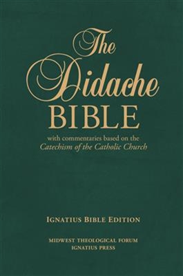 The Didache Leather Bible with Commentaries Based on the Catechism of the Catholic Church