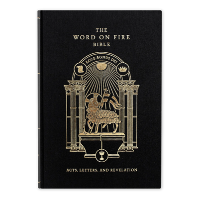 Word on Fire Leather Bible