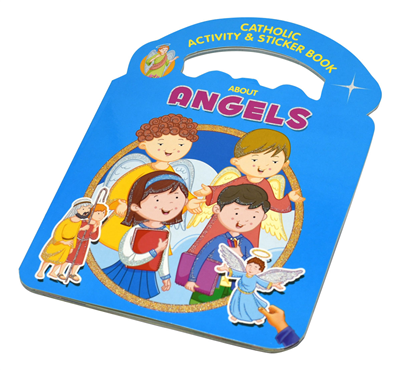 Catholic Activity and Sticker Book About Angels