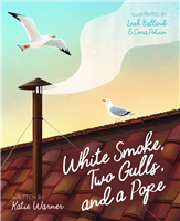 White Smoke, Two Gulls, and a Pope