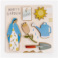 Mary's Garden Wooden Puzzle