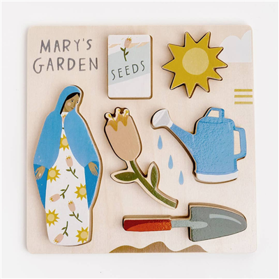 Mary's Garden Wooden Puzzle