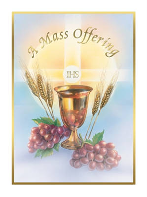 A Mass Offering  Card (100 pk)