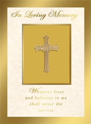 In Loving Memory Mass Card (50 pk)