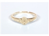 Small 14KT Gold Miraculous Ring