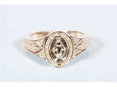 Gold 14KT Miraculous Rings