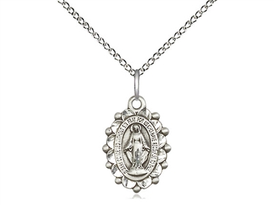 Sterling Silver Miraculous Medal