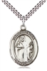 St. Brendan Sterling Silver on 24" Chain