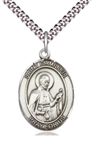 St Camillus of Lellis Medal on 24" Chain