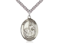 St. Dympha Large Oval 24" Chain
