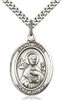 St. John the Apostle Sterling Silver on 24" Chain