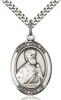St. Thomas the Apostle Sterling Silver on 24" Chain