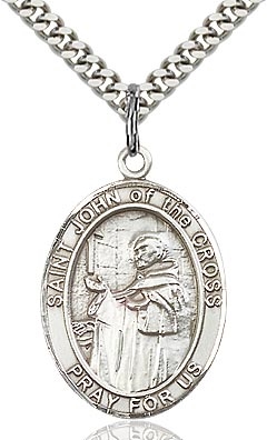 St. John of the CrossSterling Silver on 24" Chain
