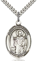 St Wolfgang Sterling Silver on 24" Chain