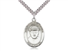 St. Damien of Molokai Large Oval 24" Chain