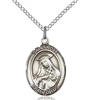 St Rose of Lima Sterling Silver on 18" Chain