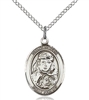 St. Sarah Sterling Silver on 18" Chain