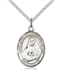 St Rose Philippine Duchesne Sterling Silver on 18" Chain