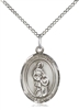 St. Anne Sterling Silver on 18" Chain