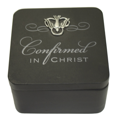 SOLD OUT Confirmation Keepsake Box (Black)