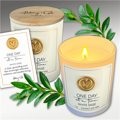 One Day at a Time Candle