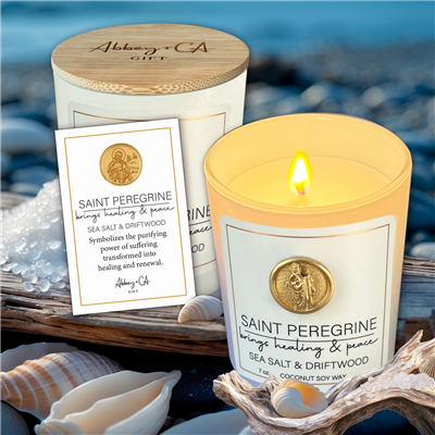 St. Peregrine Scented Candle