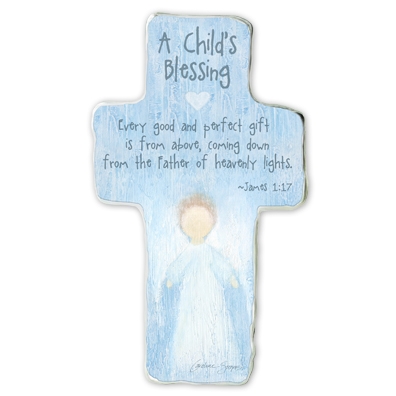 Child's Blessing Cross - Boy