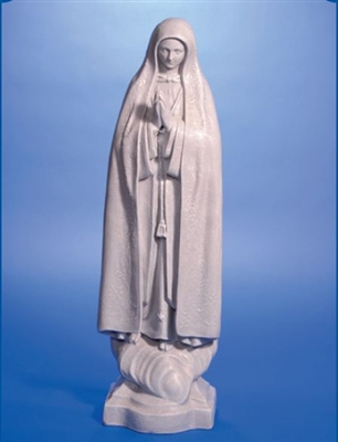 Our Lady of Fatima statue, 24" in height