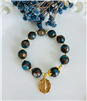 Rosary Bracelet with Blue Golden