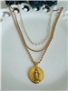 Delilah Miraculous Medal Necklace
