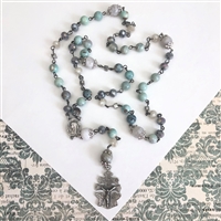 Turquoise Agate Rosary