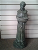 Saint Francis with bowl - 22" Outdoor Statue