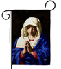 Madonna in Prayer Garden Flag