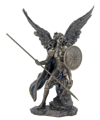 St. Raphael the Archangel 13.5" Bronze