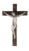 BRONZE/PEWTER 17" WALL CRUCIFIX