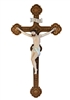 ORNATE HAND PAINTED 20" WALL CRUCIFIX