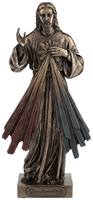 Divine Mercy Bronze 8" Statue
