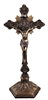 24" Saint Benedict Bronze Crucifix