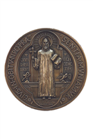 7" St Benedict Medal Bronze