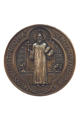 7" St Benedict Medal Bronze