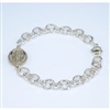 Miraculous Medal Concecration Bracelet - Sterling Silver