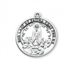 Our Lady of Fatima Sterling Silver Necklace