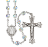 Crystal Sterling Silver Rosary