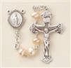 Rose Freshwater Pearl Rosary