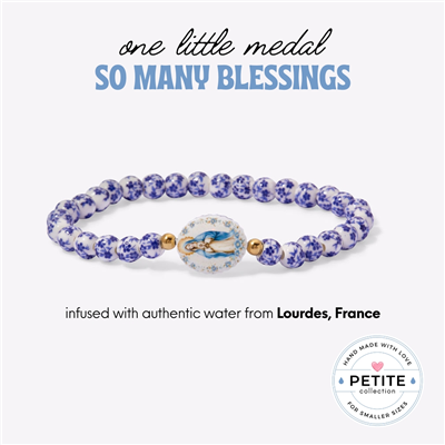 Children's Miraculous Mary Holy Water Bracelet