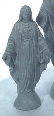 Immaculate Heart of Mary outdoor 22" statue